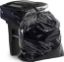 Picture of Aluf Plastics 65 Gallon Trash Bags Heavy Duty - (Huge 50 Pack) - 1.5 MIL - 50" x 48" - Large Black Plastic Garbage Can Liners for Contractor, Lawn and Leaf, Outdoor, Storage, Commercial, Industrial